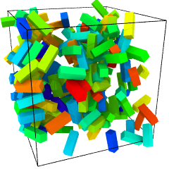 Box-shaped particles